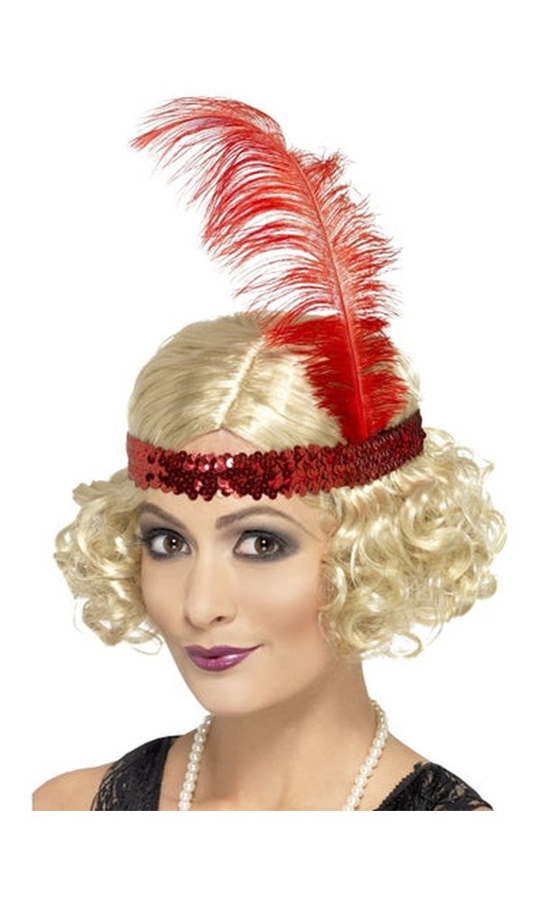 1920s Flapper Blonde Charleston Wig