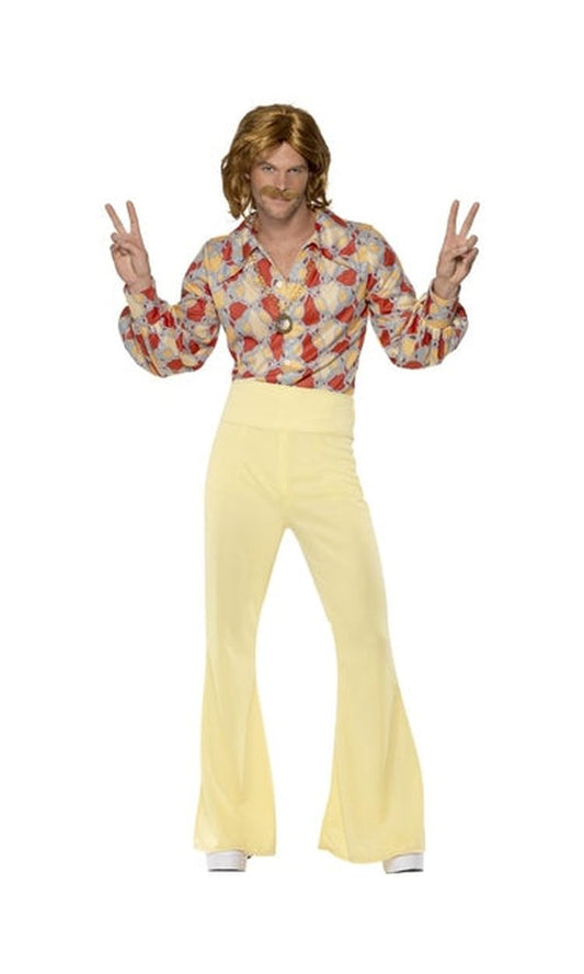 1960s Groovy Guy Costume For Adults