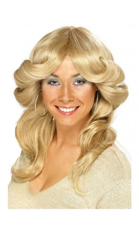 1970S FLICK WIG BLONDE