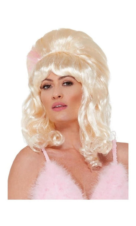 1970S Glamour Puss Wig, Blonde