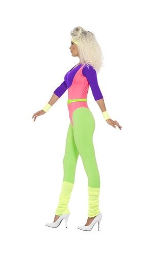 1980's Work Out Costume For Adults