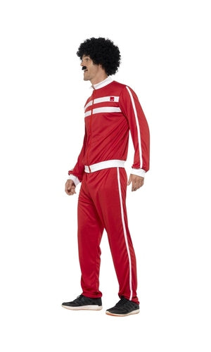 1980s Scouser Tracksuit Red