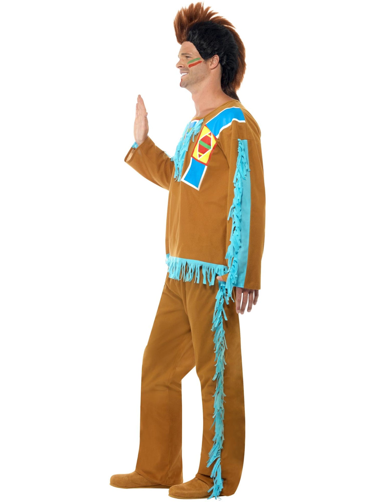 Indian Warrior Costume For Adults
