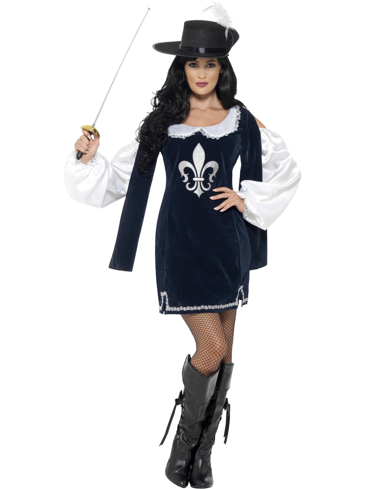 Musketeer Female Costume For Adults