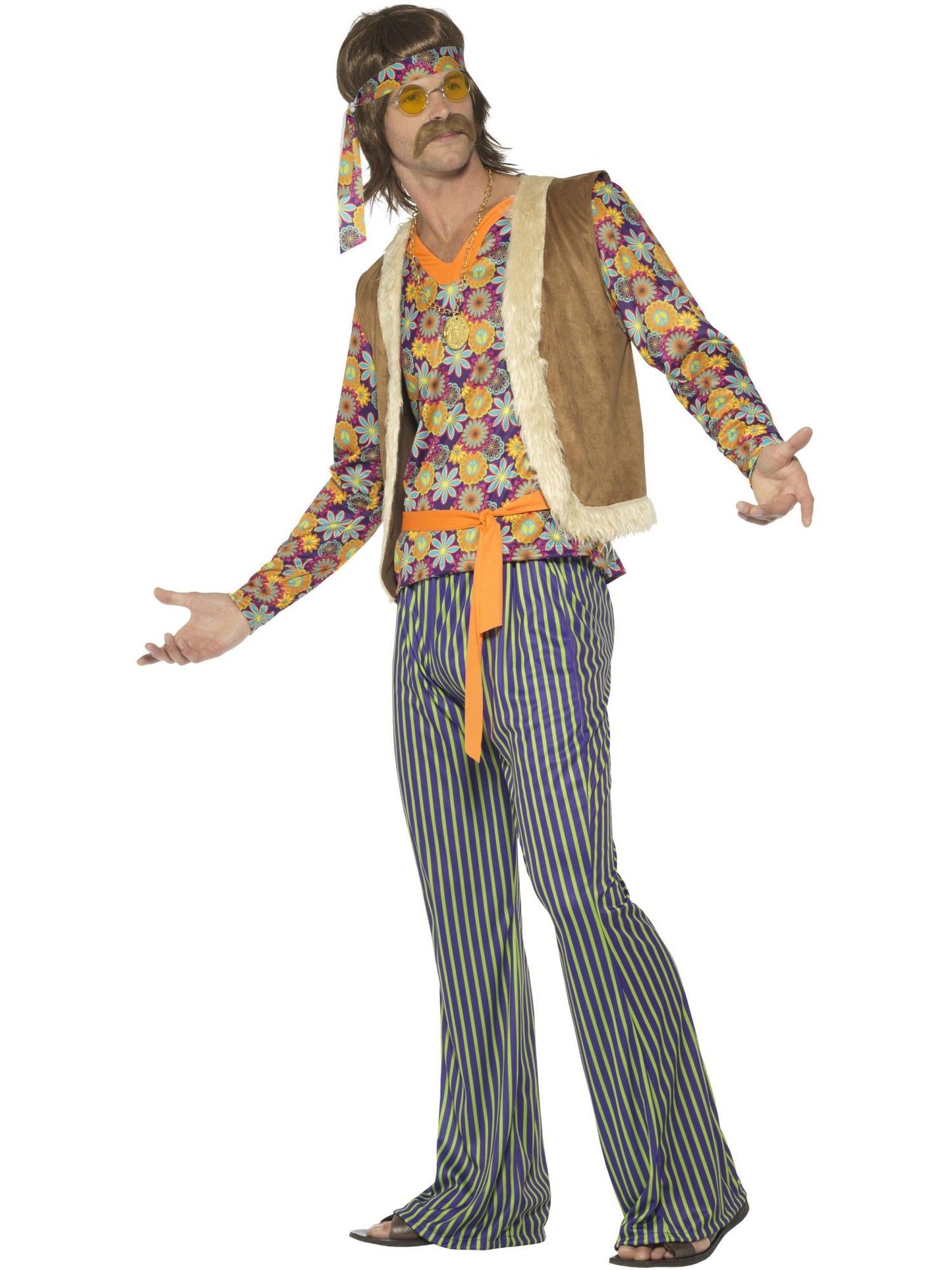 60s Hippie Singer Costume For Adults