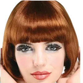 Auburn Bob Wig For Adults