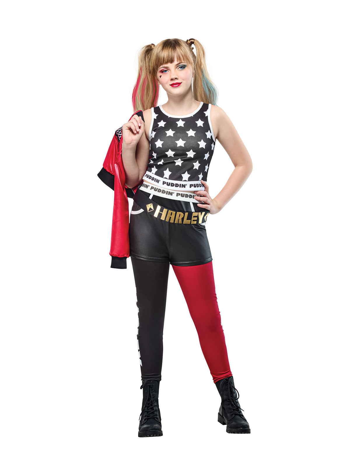 HARLEY QUINN DELUXE COSTUME, CHILD