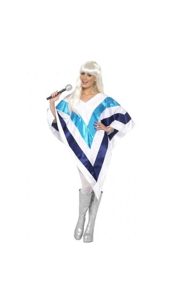 ABBA Costume Super Trooper Cape / Poncho