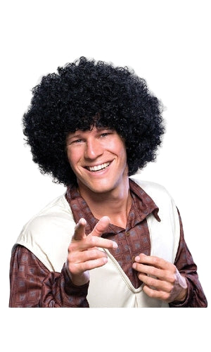 AFRO WIG BLACK - ADULT