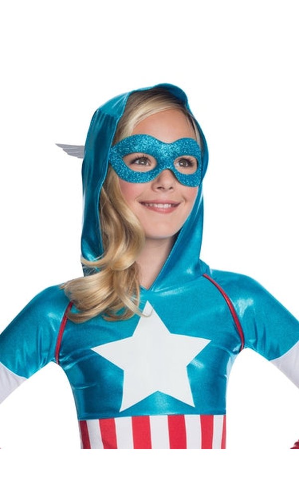 AMERICAN DREAM HOODIE DRESS COSTUME CHILD