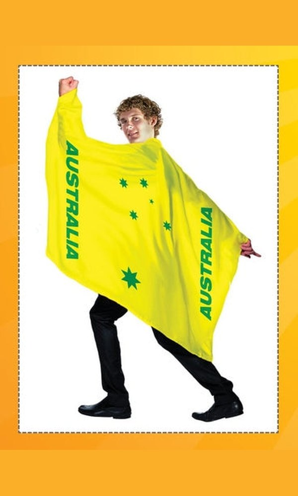 Australia Flag Cape 150cm x 90cms