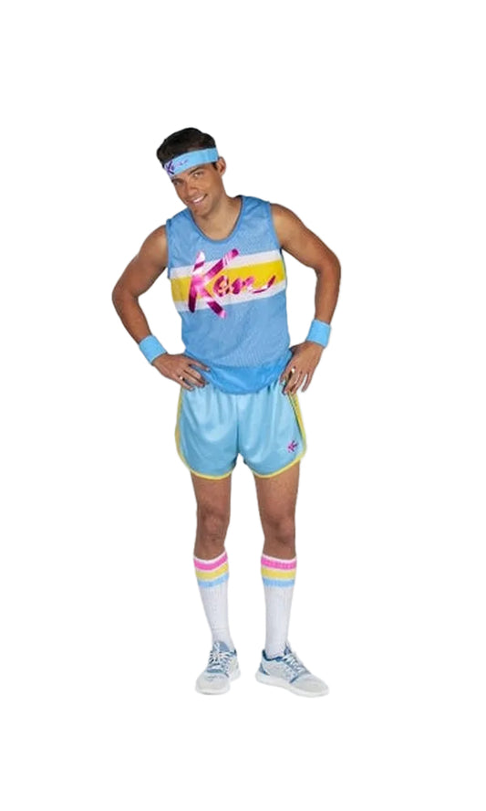 BARBIE KEN EXERCISE COSTUME, ADULT
