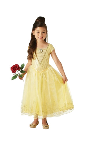 BELLE LIVE ACTION DELUXE CHILD COSTUME, CHILD