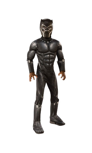 BLACK PANTHER DELUXE COSTUME, CHILD