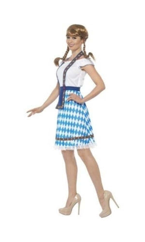 Bavarian Maid Costume Ladies Waitress Oktoberfest Heidi