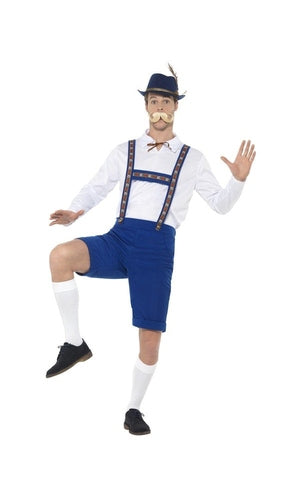 Bavarian Man Costume Blue