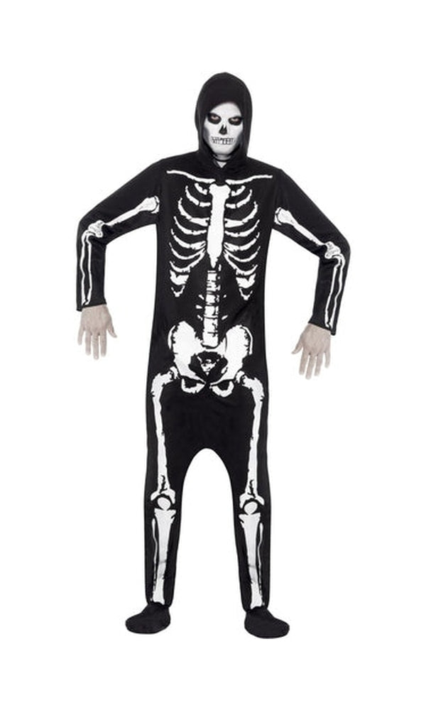 Black Skeleton Costume Adult