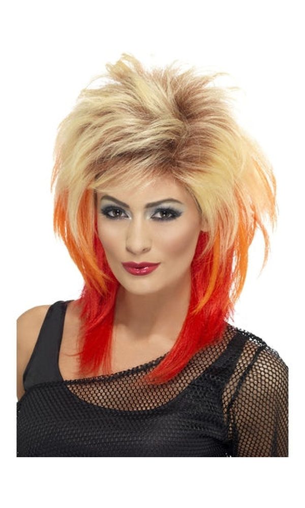 Blonde 80's Mullet Wig