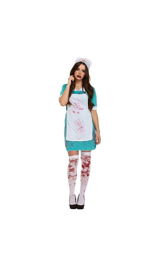Bloody Nurse Costume Womens