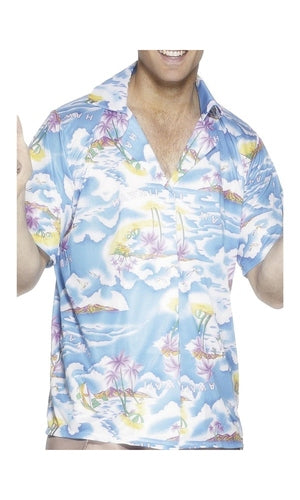 Blue Hawaiian Shirt