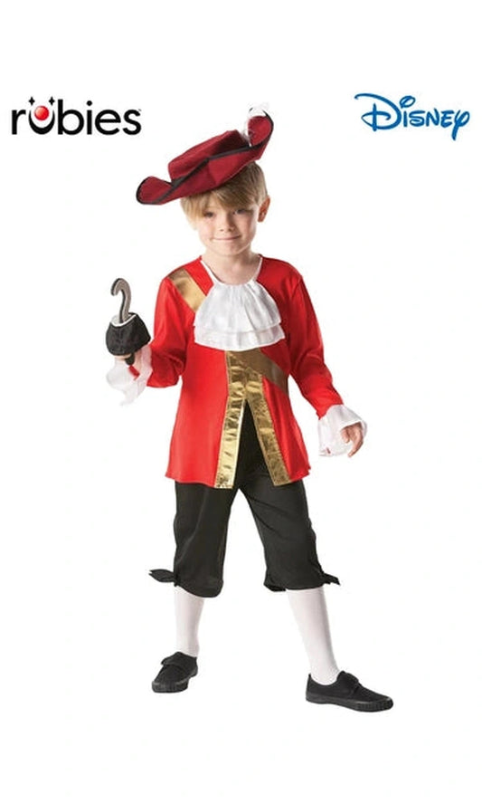 CAPTAIN HOOK DELUXE COSTUME, CHILD PIRATE