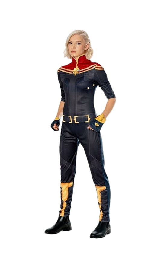 CAPTAIN MARVEL THE MARVELS DELUXE COSTUME WOMEN, ADULT