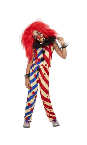 Creepy Clown Costume Child - Halloween