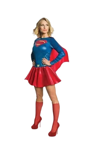 DC SUPERGIRL COSTUME, ADULT