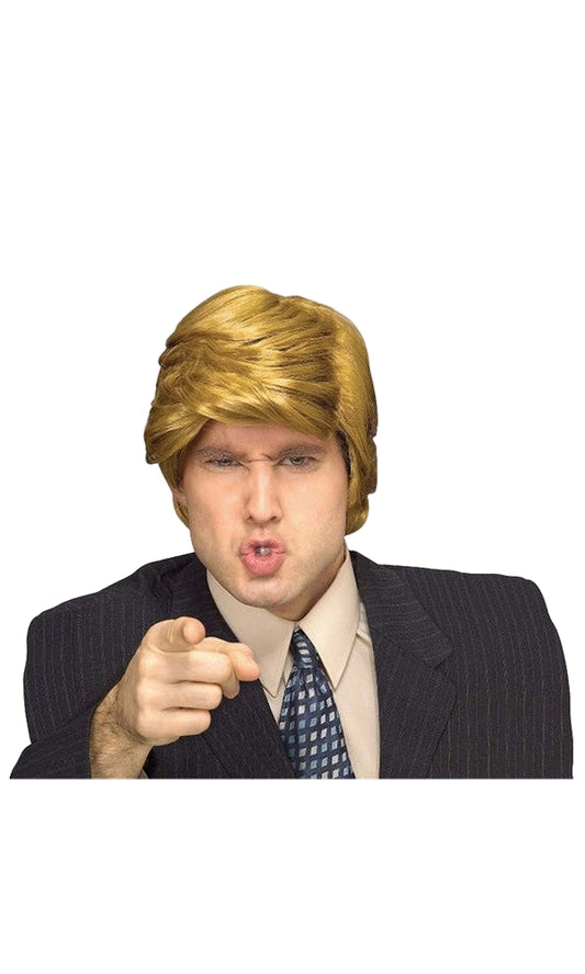 DONALD TRUMP BILLIONAIRE WIG - ADULT
