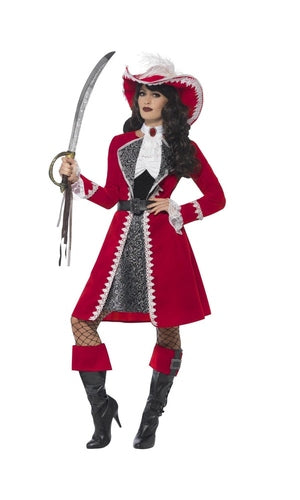 Deluxe Authentic Lady Captain Costume