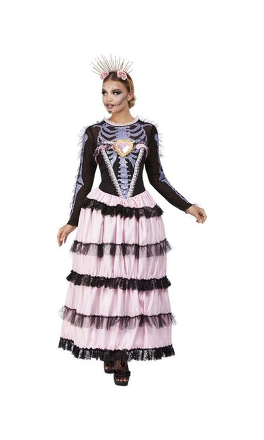 Deluxe DOTD Senorita Costume, Pink