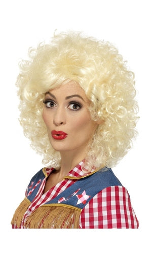 Dolly Parton Rodeo Doll Wig, Blonde