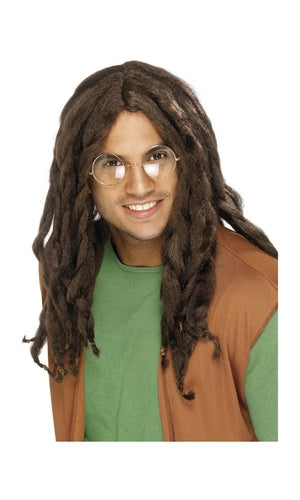 Dreadlock Wig, Brown Rasta