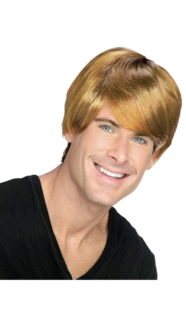 ELTON JOHN ROCKET MAN WIG – LIGHT BROWN – ADULT