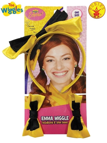 EMMA WIGGLE HEADBAND & SHOE BOWS - CHILD