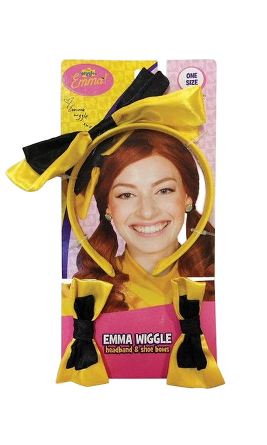 EMMA WIGGLE HEADBAND & SHOE BOWS - CHILD