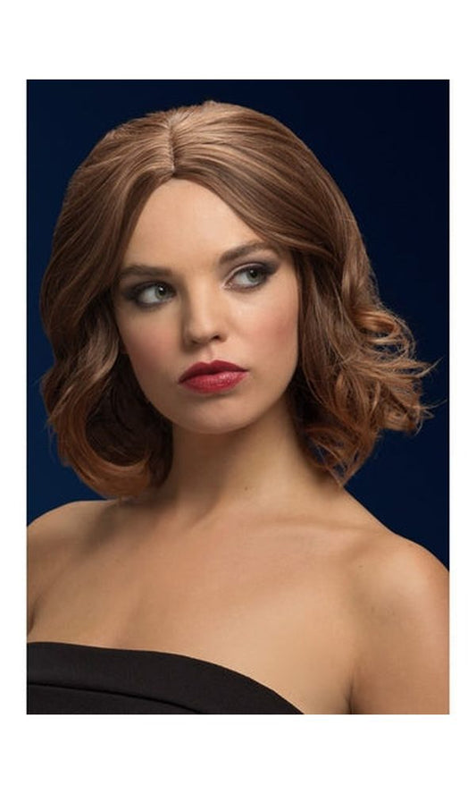 FEVER OLIVIA WIG, LIGHT BROWN