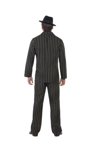Gold Pinstripe Gangster Costume