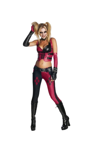 HARLEY QUINN DELUXE COSTUME, ADULT