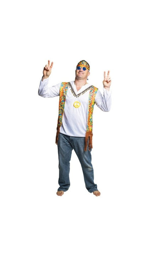 Hippie Dude Costume For Adults
