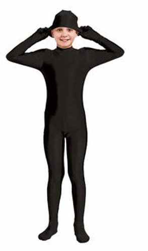 Invisible Skin Suit Teen Costume Black