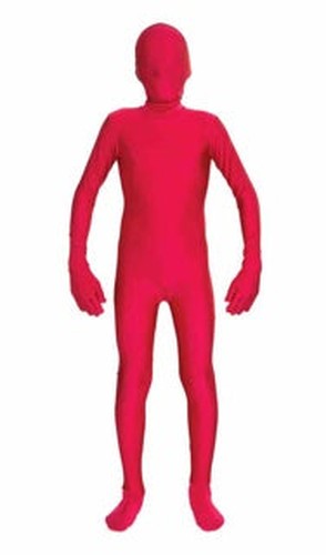 Invisible Skin Suit Teen Costume Red