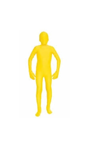 Invisible Skin Suit Teen Costume Yellow