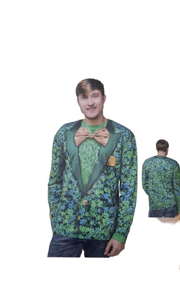 Irish Costume Long Sleeve T-Shirt For Adults