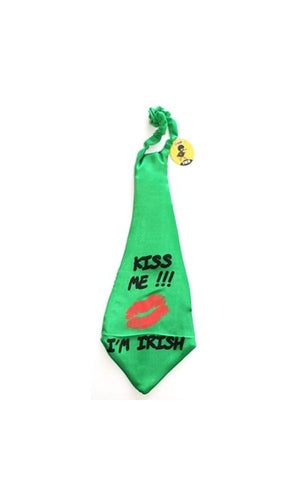 JUMBO TIE - KISS ME I'M IRISH