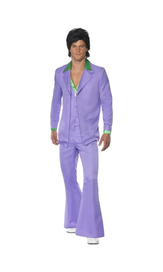 Lavender 1970s Suit Costume