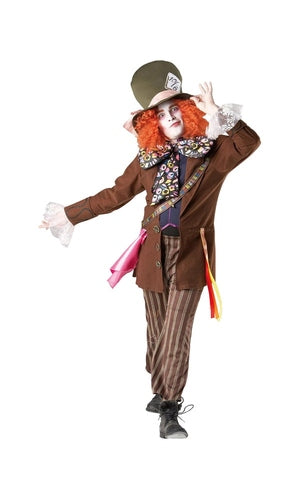 MAD HATTER DELUXE COSTUME, ADULT