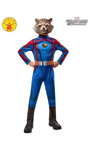 MARVEL ROCKET RACCOON GOTG3 DELUXE COSTUME, CHILD