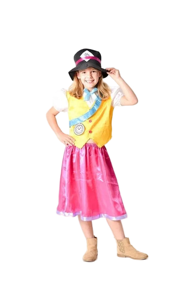 Mad Hatter Girls Costume