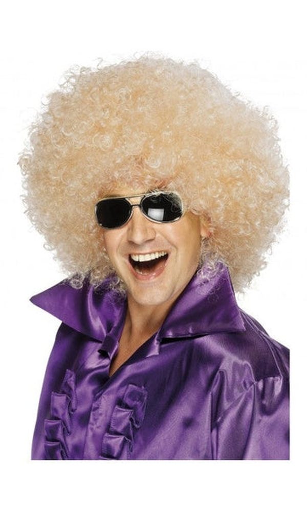 Mega Huge Afro Blonde